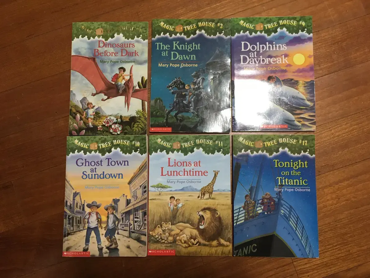 magic tree house 원서 9권(하드커버 포함)